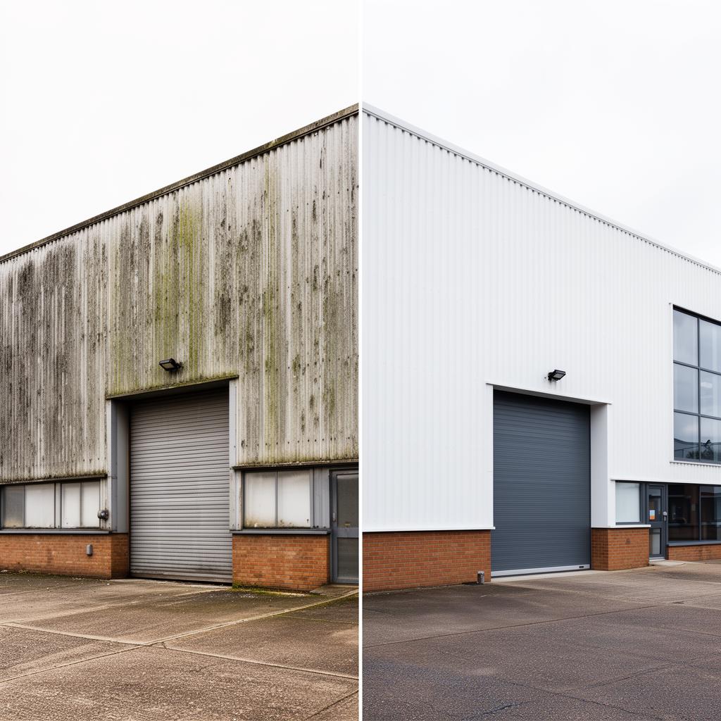 Spraying Cladding Cladding Revival — Commercial Cladding & Exterior Spraying Specialists UK
